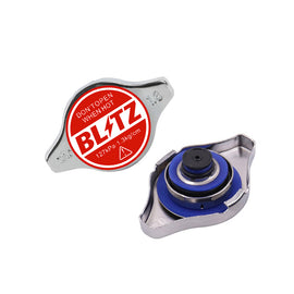 Brand New JDM 1.3bar 9mm Blitz Racing Chrome Racing Cap High Pressure Radiator Cap For Universal