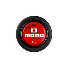 Load image into Gallery viewer, Brand New Universal Momo Car Horn Button Black Steering Wheel Center Cap W/Packaging