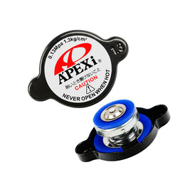 Brand New JDM 1.3bar 15mm APEXI Racing Black Radiator Cap S Type Universal