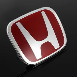 BRAND NEW 1PCS HONDA RED FRONT GRILLE H LOGO JDM EMBLEM FOR HONDA FIT JAZZ 2018-2020 & HONDA HR-V 2016-2022