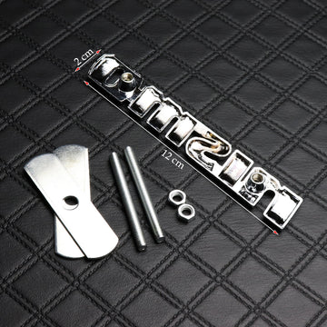 BRAND NEW 1PCS NISMO NISSAN CAR FRONT BLACK GRILLE BADGE METAL DECAL STICKER