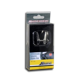 BRAND NEW JDM BLACK H EMBLEM FOR STEERING WHEEL CIVIC & FIT & S2000 & CRZ 54MM X 43MM