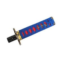 Load image into Gallery viewer, Brand New Universal 15CM Car Samurai Sword Blue/Red Automatic Gear Shift Knob Shifter Katana Metal