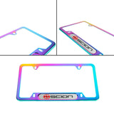 Brand New Universal 1PCS Scion Neo Chrome Metal License Plate Frame