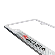 Load image into Gallery viewer, Brand New Universal 1PCS ACURA Chrome Metal License Plate Frame