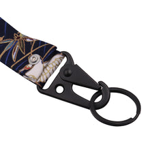 Load image into Gallery viewer, BRAND NEW JDM Sakura Bird Racing Keychain Metal key Ring Hook Strap Lanyard Universal