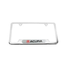 Load image into Gallery viewer, Brand New Universal 1PCS ACURA Chrome Metal License Plate Frame