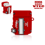 BRAND NEW HONDA DOHC VTEC Apple Airpod Engine Silicone Case Cover Protection For Gen 1 2 3 & PRO