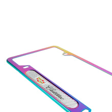 Load image into Gallery viewer, Brand New Universal 1PCS Cadillac Neo Chrome Metal License Plate Frame