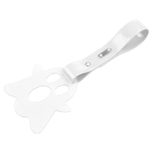 Load image into Gallery viewer, Brand New Ghost Shaped White JDM TSURIKAWA Ring Subway Train Bus Handle White Strap Charm Drift
