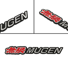 Load image into Gallery viewer, BRAND NEW 1PCS 3D Aluminum MUGEN Car Front/Rear Badge Fender Body Emblem Decal Sticker