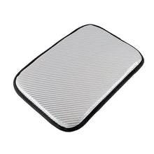Load image into Gallery viewer, BRAND NEW UNIVERSAL CARBON FIBER SILVER Car Center Console Armrest Cushion Mat Pad Cover