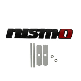 BRAND NEW 1PCS NISMO NISSAN CAR FRONT BLACK GRILLE BADGE METAL DECAL STICKER