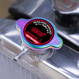Brand New JDM 1.3bar 15mm Subaru STI Neo Chrome Racing Radiator Cap S Type For Subaru WRX STI BRZ LEGACY FORESTER