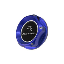 Load image into Gallery viewer, Brand New JDM Mazdaspeed Blue Aluminum Engine Oil Fuel Filler Cap Billet For Mazda
