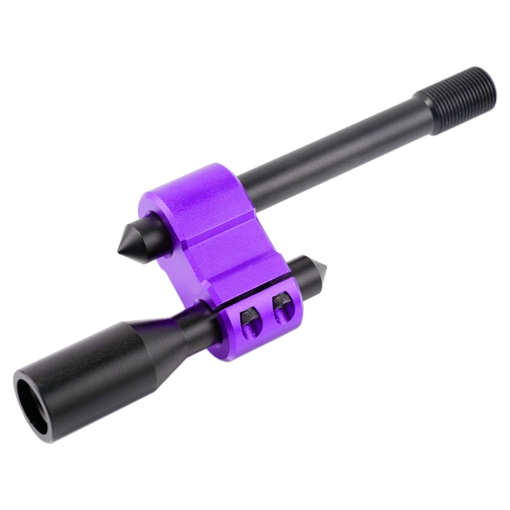 Brand New BRIDE H Type Car Shifter Knob Extension Adjustable Gear Black / Purple M18x1.50