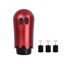 Load image into Gallery viewer, Brand New JDM Universal Ghost Aluminum Red Manual Car Gear Shift Knob Stick Shifter M8 M10 M12