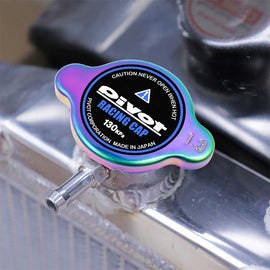 Brand New Jdm 1.3bar 15mm Pivot Racing Neo-Chrome Radiator Cap S Type Universal
