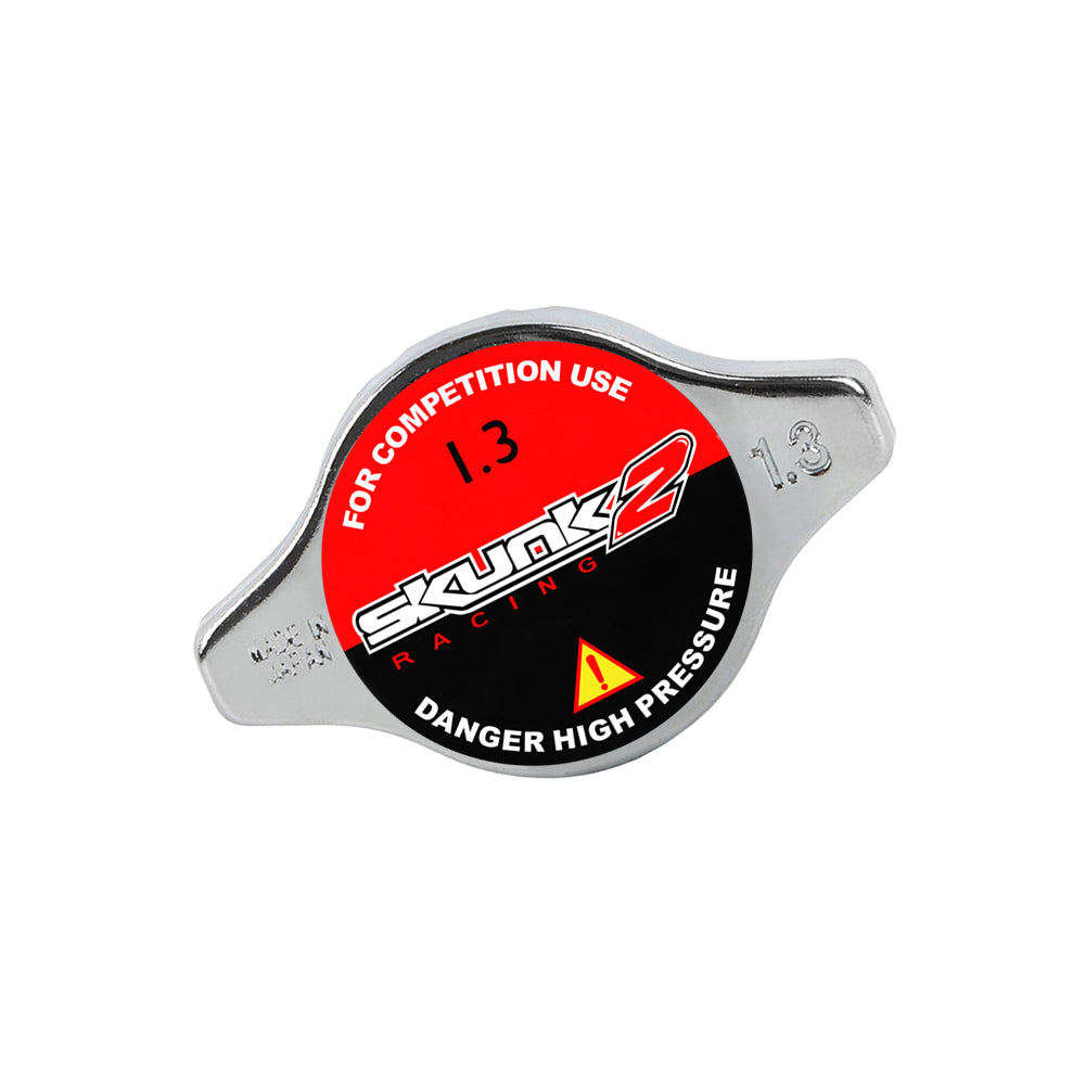 Brand New JDM 1.3bar 9mm Skunk2 Racing Chrome Racing Cap High Pressure Radiator Cap For Universal