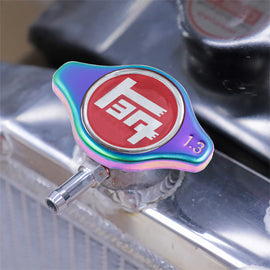Brand New JDM 1.3bar 9mm TOYOTA TEQ Neo-Chrome Racing Cap High Pressure Radiator Cap For Toyota
