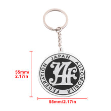 Load image into Gallery viewer, BRAND NEW BLACK JAF JAPAN AUTOMOBILE FEDERATION KEYCHAIN JDM Racing Car Styling Keychain Drift Key Phone Holder