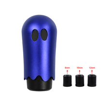 Load image into Gallery viewer, Brand New JDM Universal Ghost Aluminum Blue Manual Car Gear Shift Knob Stick Shifter M8 M10 M12