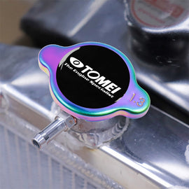 Brand New JDM 1.3bar 15mm TOMEI Neo Chrome Racing Cap High Pressure Radiator Cap For Universal