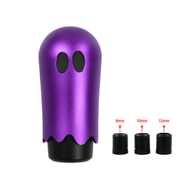 Brand New JDM Universal Ghost Aluminum Purple Manual Car Gear Shift Knob Stick Shifter M8 M10 M12