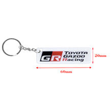Load image into Gallery viewer, BRAND NEW GR TOYOTA GAZOO RACING JDM Racing Car Styling Keychain Drift Key Phone Holder