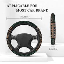 Load image into Gallery viewer, Brand New Universal Bride Soft Flexible Fabric Car Auto Steering Wheel Cover Protector 14&quot;-15.5&quot;