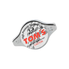 Load image into Gallery viewer, Brand New JDM 1.3bar 9mm Tom&#39;s Racing Chrome Racing Cap High Pressure Radiator Cap For Universal