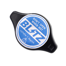 Load image into Gallery viewer, Brand New JDM 1.3bar 9mm Blitz Racing Black Racing Cap High Pressure Radiator Cap For Universal