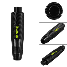 Load image into Gallery viewer, Brand New Universal Momo Carbon Aluminum Automatic Stick Gear Shift Knob Lever Shifter
