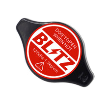 Load image into Gallery viewer, Brand New JDM 1.3bar 9mm Blitz Racing Black Racing Cap High Pressure Radiator Cap For Universal