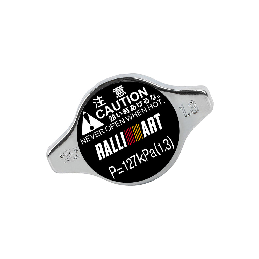 Brand New JDM 1.3bar 9mm Ralliart Racing Chrome Racing Cap High Pressure Radiator Cap For Mitsubishi