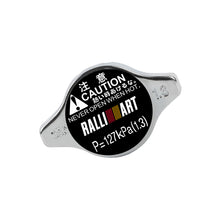 Load image into Gallery viewer, Brand New JDM 1.3bar 9mm Ralliart Racing Chrome Racing Cap High Pressure Radiator Cap For Mitsubishi