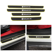 Load image into Gallery viewer, Brand New 4PCS Universal Buick Yellow Rubber Car Door Scuff Sill Cover Panel Step Protector