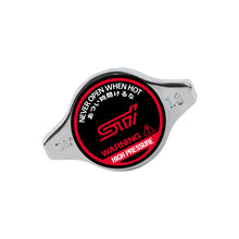 Load image into Gallery viewer, Brand New JDM 1.3bar 9mm Subaru STI Chrome Racing Cap High Pressure Radiator Cap
