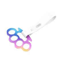 Load image into Gallery viewer, BRAND NEW KNUCKLES JDM TSURIKAWA Ring Subway Train Bus White Handle Strap Charm Drift