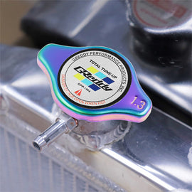 Brand New JDM 1.3bar 9mm Greddy Neo Chrome Racing Cap High Pressure Radiator Cap For Universal