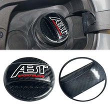 Load image into Gallery viewer, BRAND NEW UNIVERSAL ABT SPORTSLINE Real Carbon Fiber Gas Fuel Cap Cover For Audi