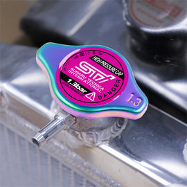 Brand New JDM 1.3bar 9mm Subaru STI Neo Chrome Racing Cap High Pressure Radiator Cap