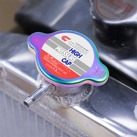 Brand New JDM 1.3bar 15mm Cusco Racing Neo Chrome Radiator Cap S Type Universal
