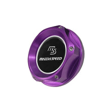 Load image into Gallery viewer, Brand New JDM Mazdaspeed Purple Aluminum Engine Oil Fuel Filler Cap Billet For Mazda