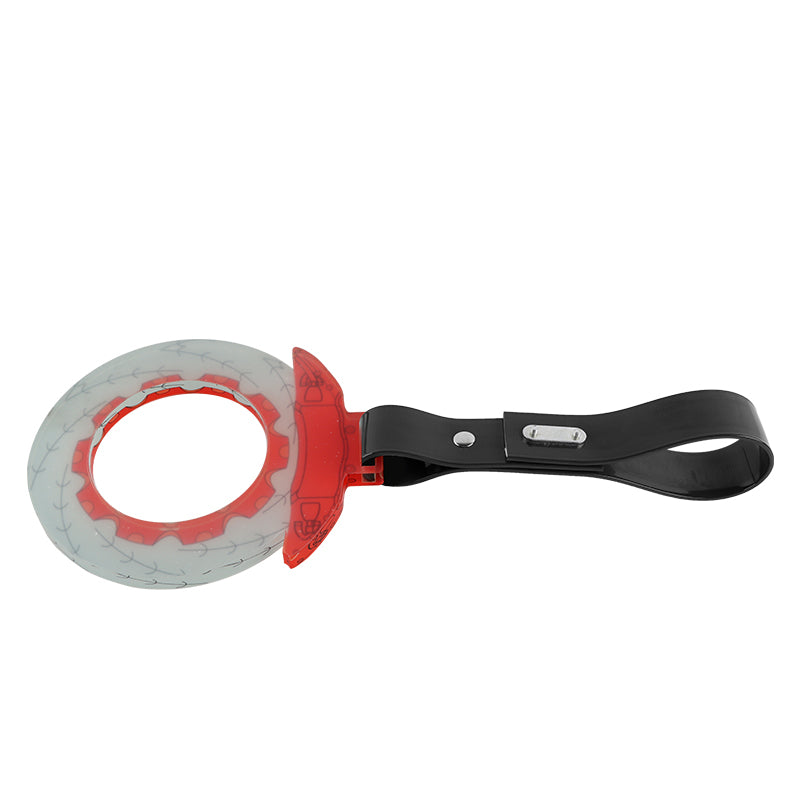 Brand New Brake Rotors Red TSURIKAWA Ring Subway Train Bus Handle Black Strap Charm Drift