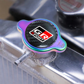 Brand New JDM 1.3bar 15mm GR SPORT Neo Chrome Racing Radiator Cap S Type Universal
