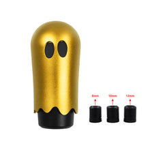Load image into Gallery viewer, Brand New JDM Universal Ghost Aluminum Gold Manual Car Gear Shift Knob Stick Shifter M8 M10 M12
