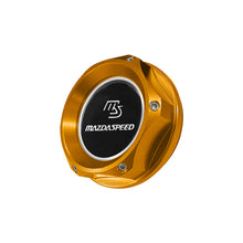 Load image into Gallery viewer, Brand New JDM Mazdaspeed Gold Aluminum Engine Oil Fuel Filler Cap Billet For Mazda