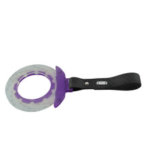 Load image into Gallery viewer, Brand New Brake Rotors Purple TSURIKAWA Ring Subway Train Bus Handle Carbon Fiber Strap Charm Drift