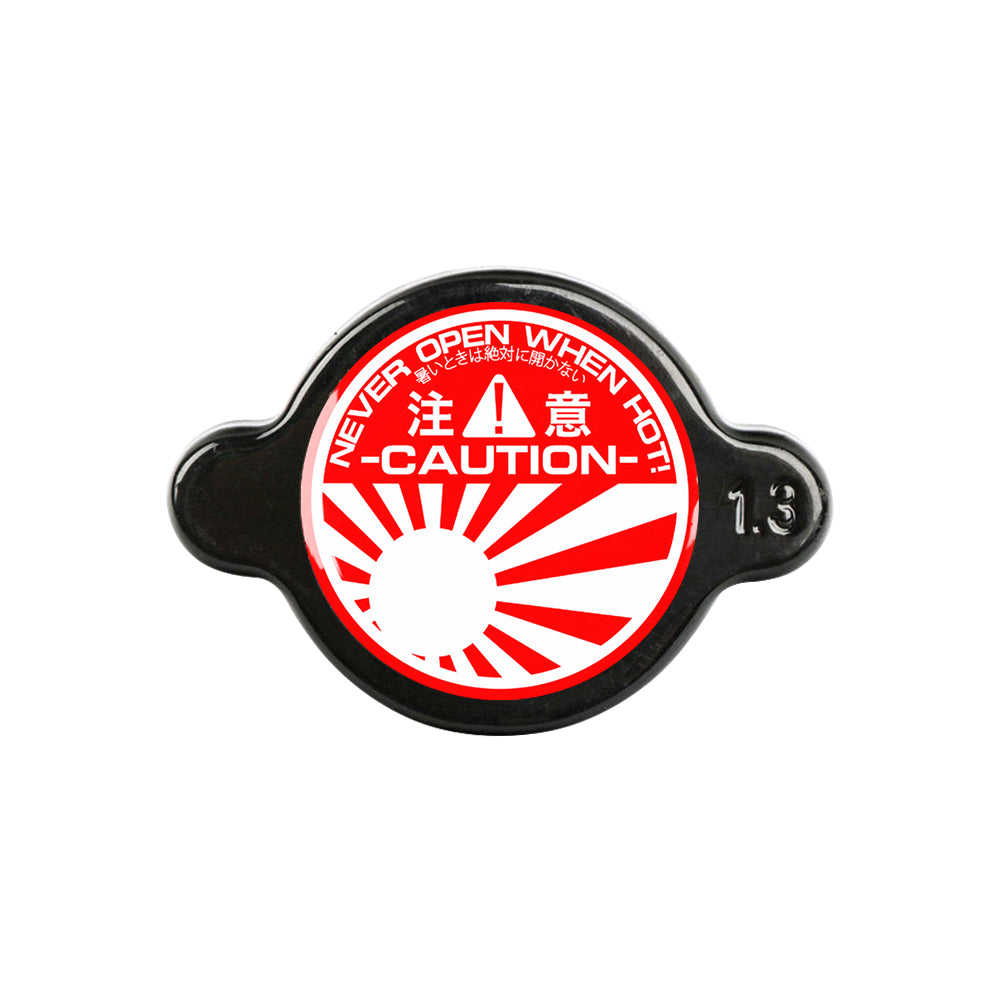 Brand New JDM 1.3bar 15mm JDM Raising Sun Racing Black Radiator Cap S Type Universal